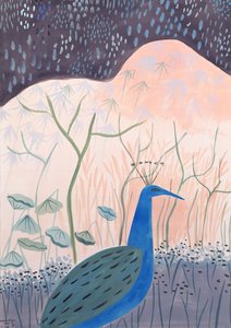 Paon or et argent, 1985